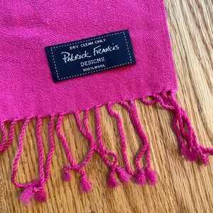 New 100% Wool Scarf by Patrick Francis Designs